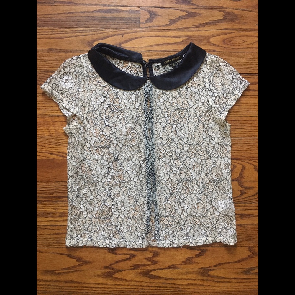 Cool wear sheer top lace